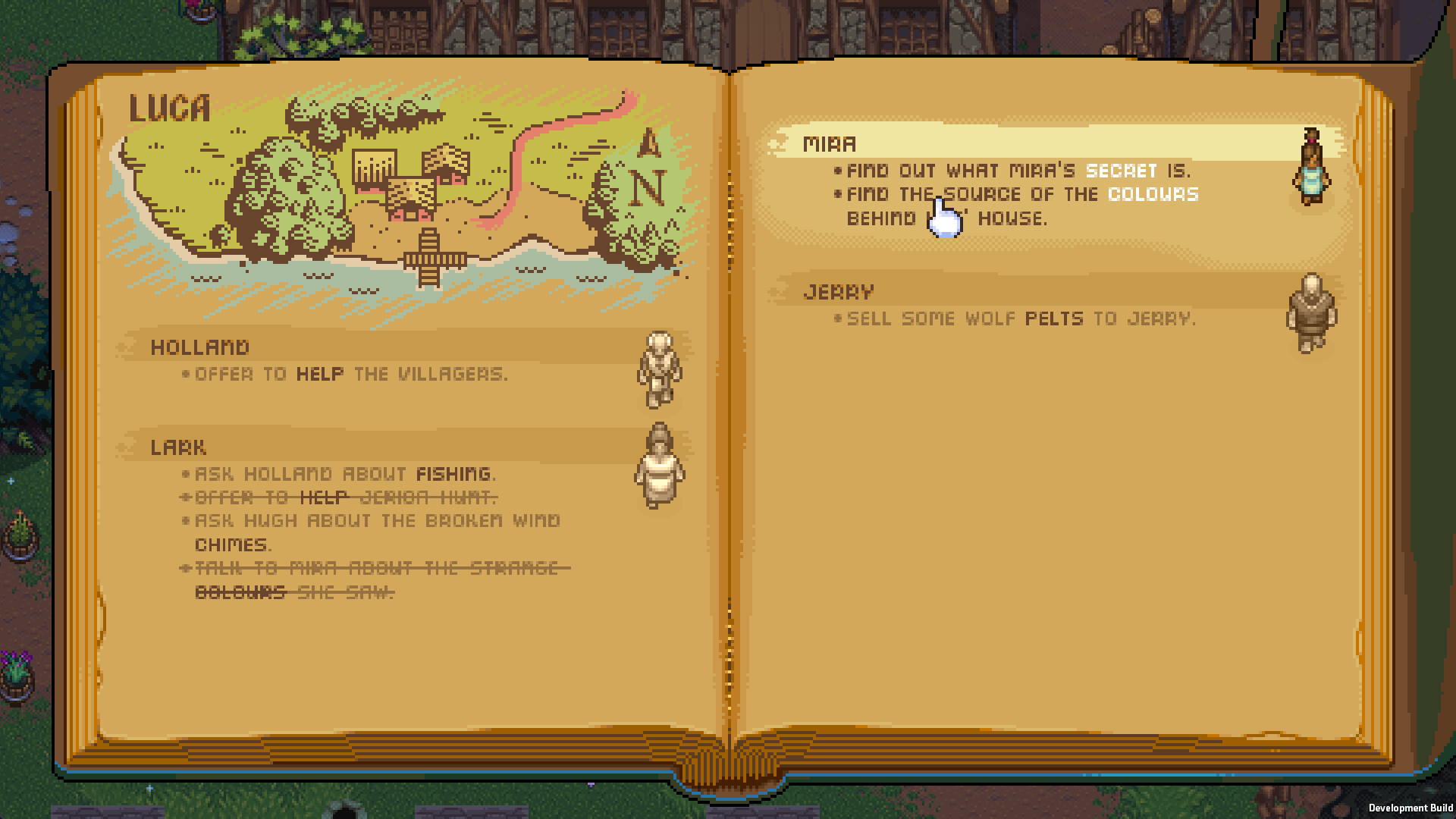 World of Anterra quest journal